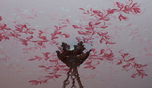 particolare rosone sala